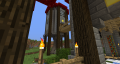 View of Enchanting + Brewing Tower.
