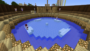 A match about to start